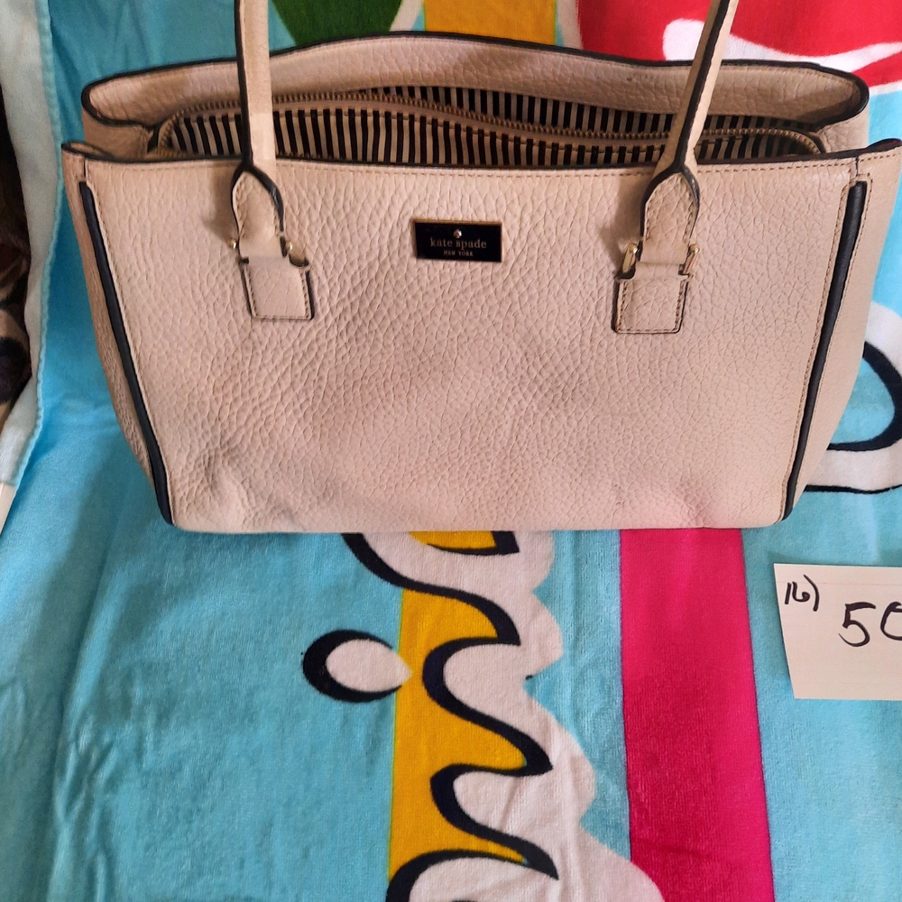 Kate Spade Cream Mini Tote